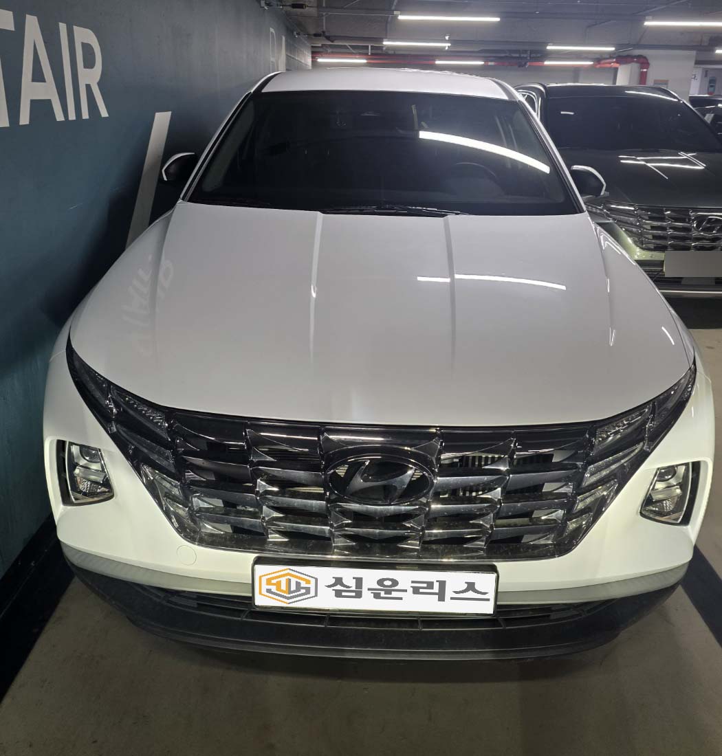 화이트 차량으로 만나본 투싼 중고차리스, 평택 출고