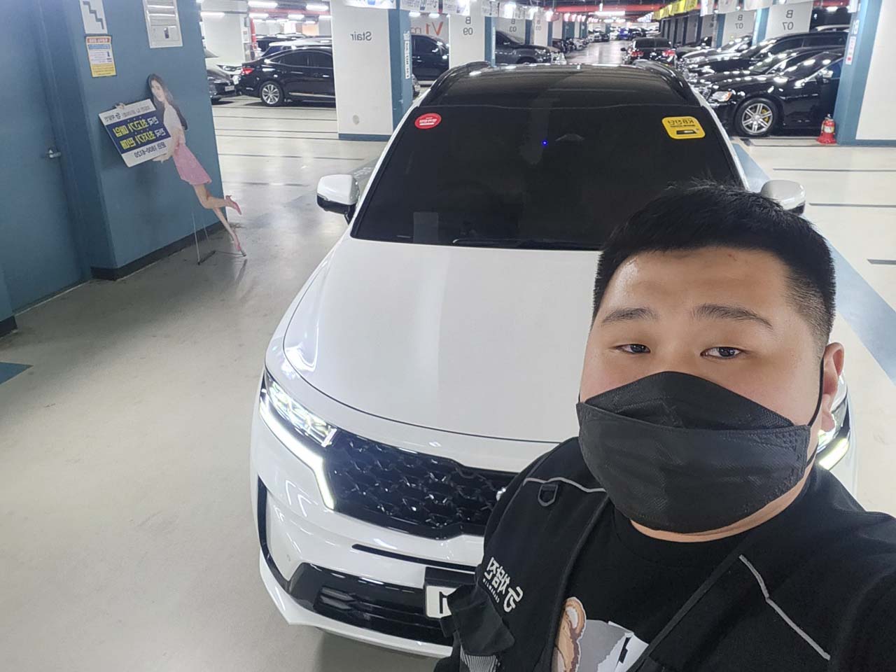 옵션 풍부한 쏘렌토 하이브리드 중고차리스 후기