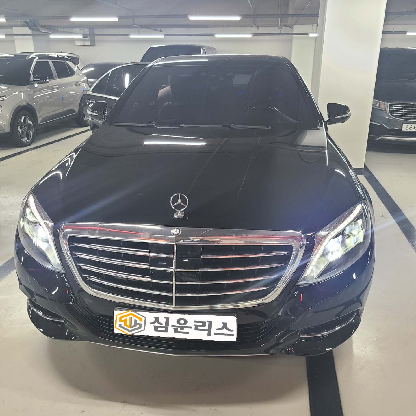 부산 고객님이 선택한 상태 좋은 벤츠 S350D 중고차 리스 거래 후기