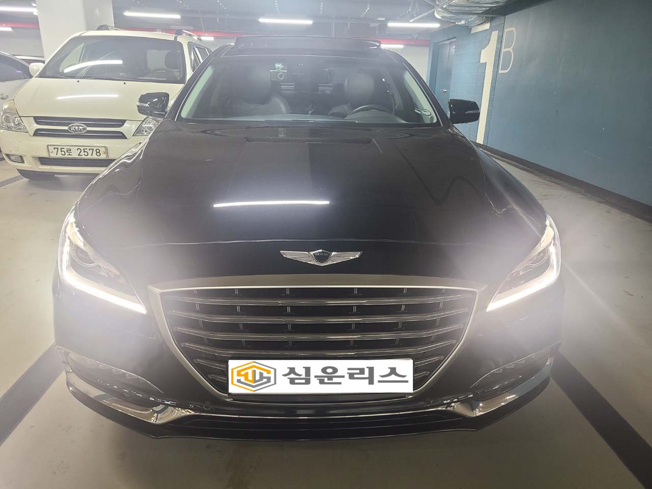 상태와 월 납입료 괜찮은 제네시스 G80 중고차리스