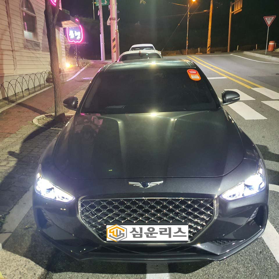 신차급 제네시스 G70 중고차 리스 거래 후기