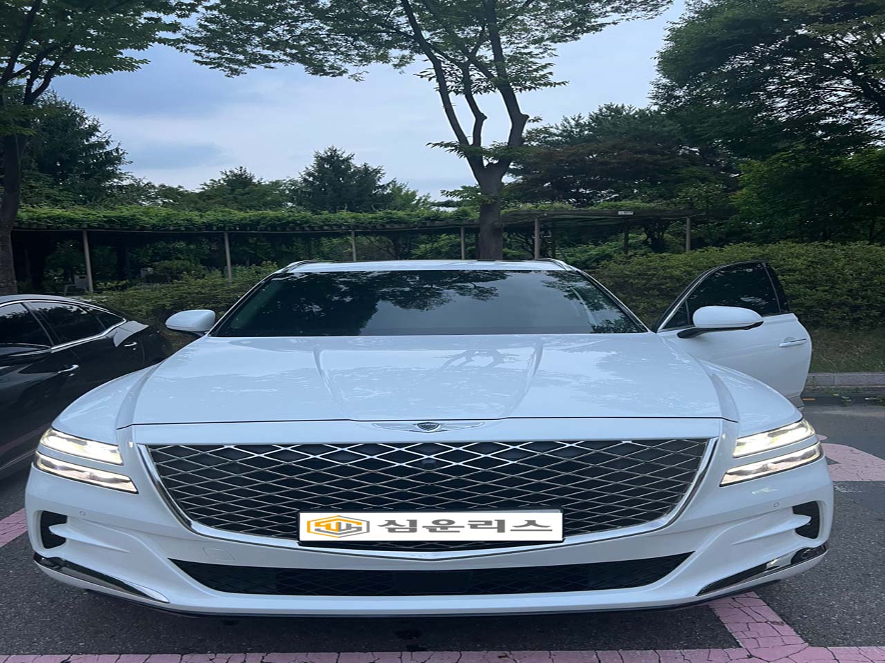 신차급 제네시스 GV80 중고차리스 다시 찾아서!